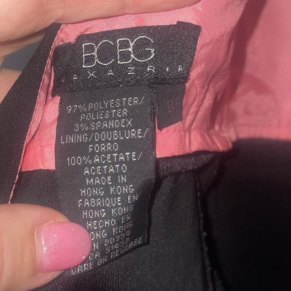 Vintage BCBG MaxAzria Black Backless Mini Dress Size 6 - Picture 7 of 7